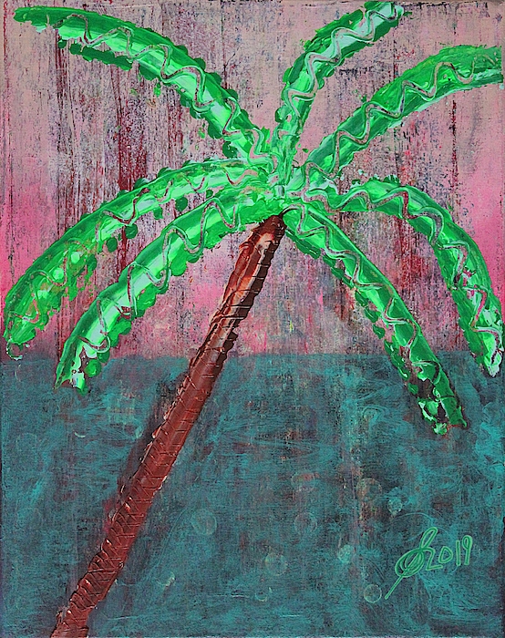 Tree of Paradise original painting by Sol Luckman Tree of Paradise original painting by Sol Luckman